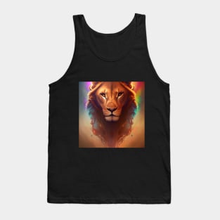 Colorful Lion Tank Top